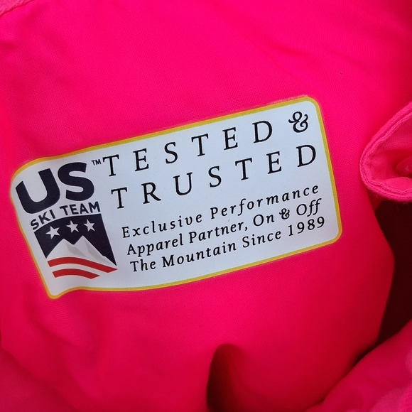 Spyder Kids Pink Snow Pants - Picture 4 of 6